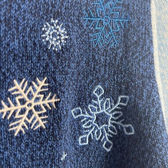 🎄☃️ ALLISON DALEY II Knit Full Zip Sweater - Embroidered Puppy Dogs - 2XL - EUC - Picture 4 of 8